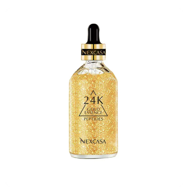 芮呵诗雅精华液24k黄金胜肽精华液100ml保湿紧致肌肤专柜正品