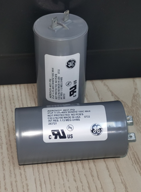 美国4631-PQ INT.RES.1.13 21UF 400VAC 电机运行启动电容Aerovox