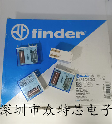 44.52S 24vdc 6a全新原装芬德继电器24VDC 44.52.7.024.0000
