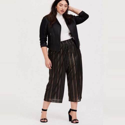 特大码女装宽松直筒休闲裤