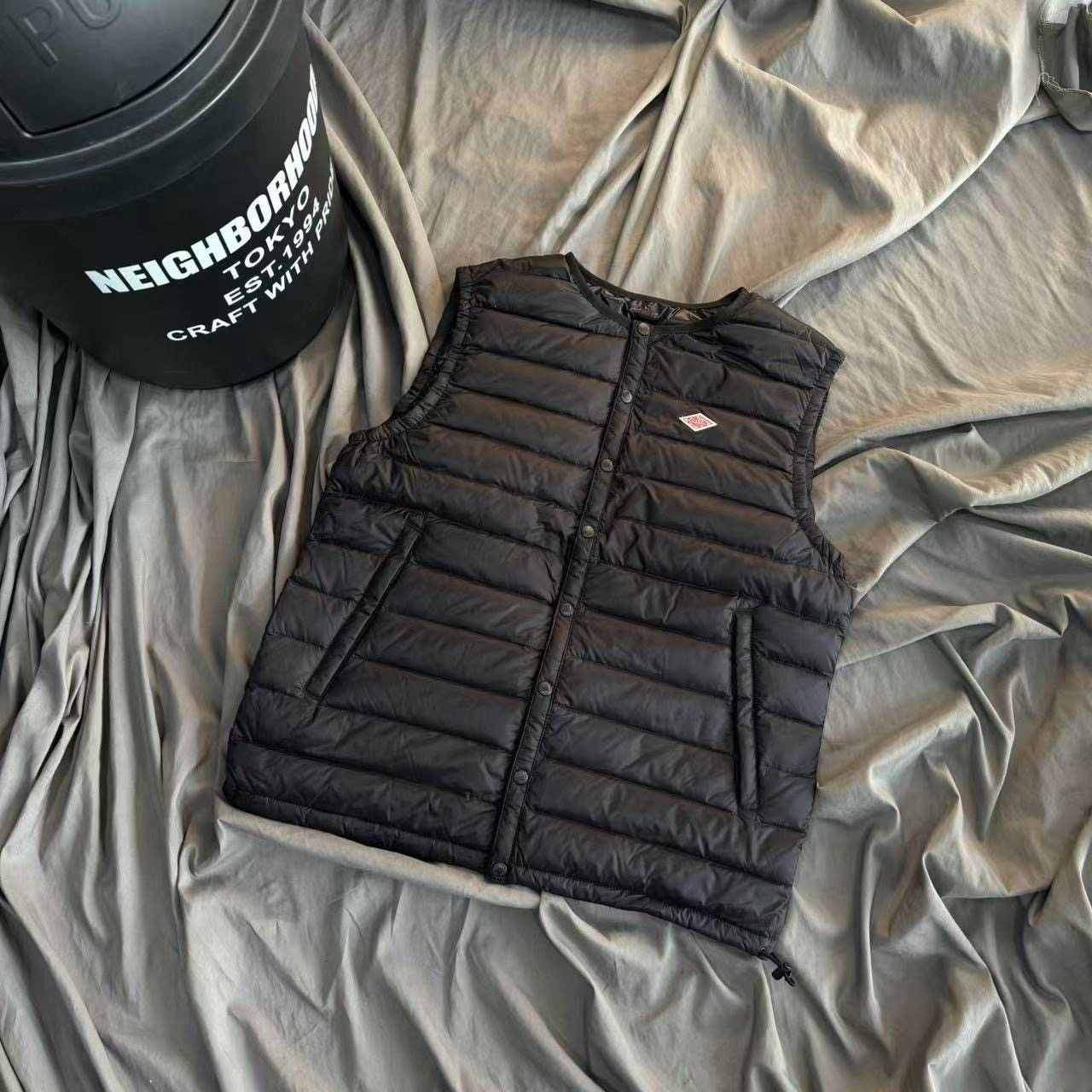 精品日潮山系DANTON鹅绒马甲轻薄羽绒内胆背心