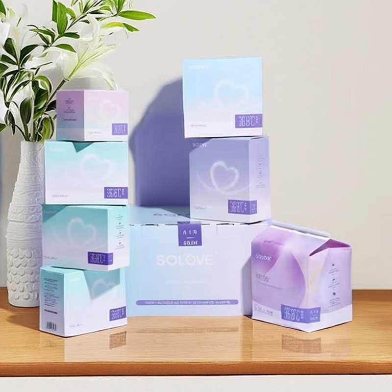 米菲SOLOVE卫生巾日用夜用加长迷你巾组合棉柔亲肤超薄透气周期装