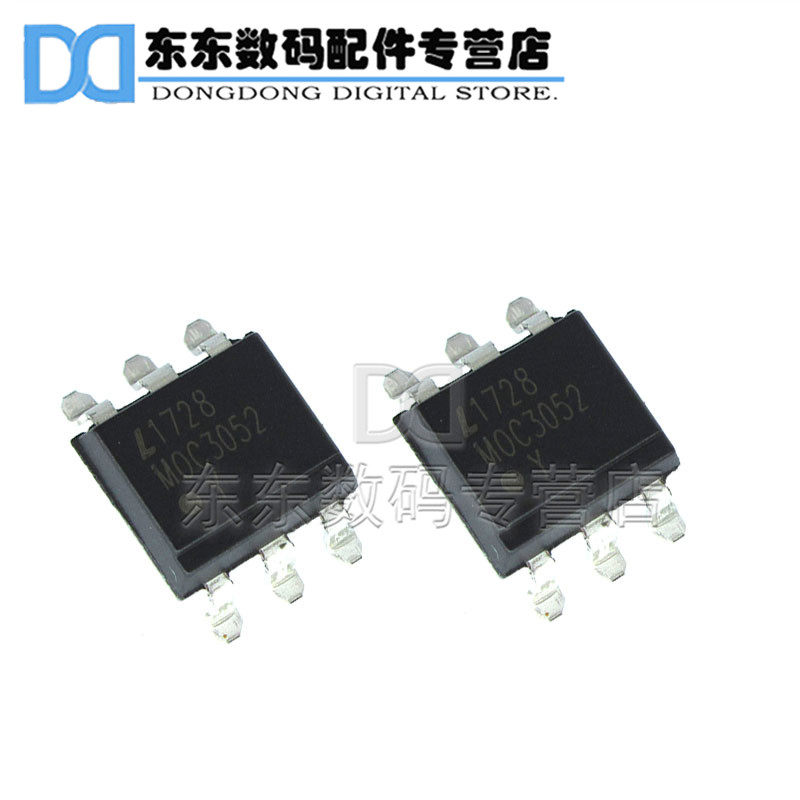 moc3052 贴片 输出光电藕合器 sop-6 集成ic