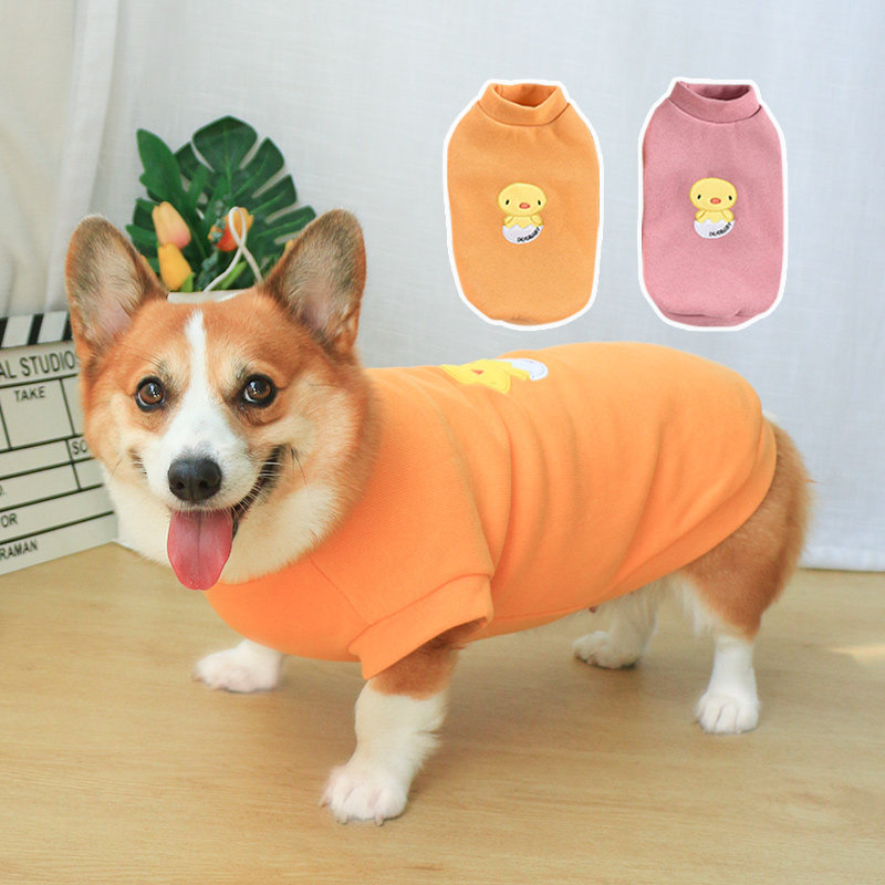 宠物狗狗衣服秋装冬装网红韩版卫衣冬幼犬秋冬柯基泰迪法斗春秋款