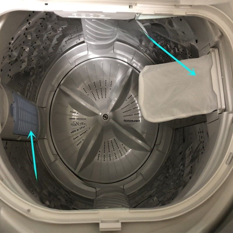 适用于松下洗衣机滤袋Xqb100-Q1621/Q1E2A/Q1N2J/Qaeks/T1621,收纳整理,护洗袋,淘宝优惠券,粉丝福利购,淘宝优惠卷