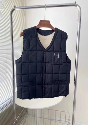 老年羊皮毛一体马甲保暖男士