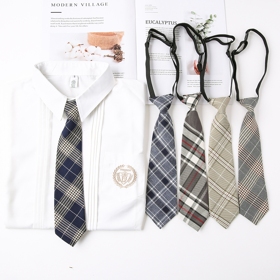 蔓露卡原创jk制服衬衫日系风琴褶