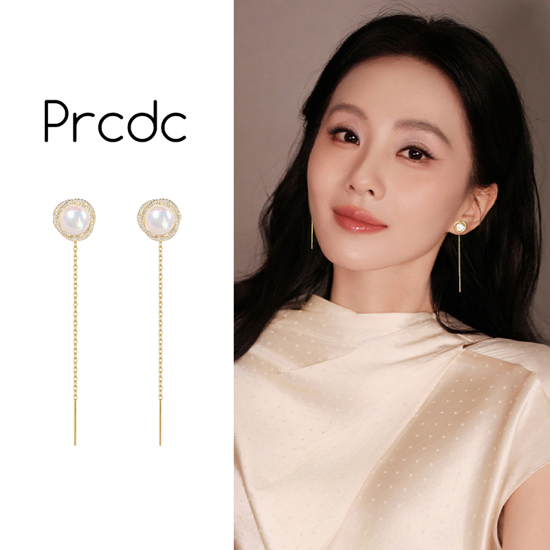 金色耳线2025新款爆款