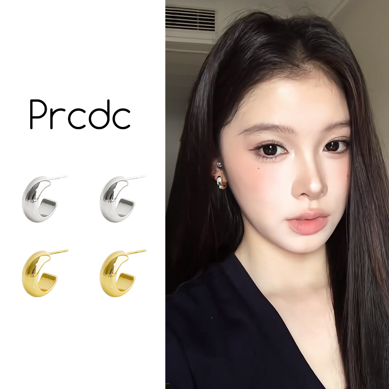 气质简约耳钉女小众精致