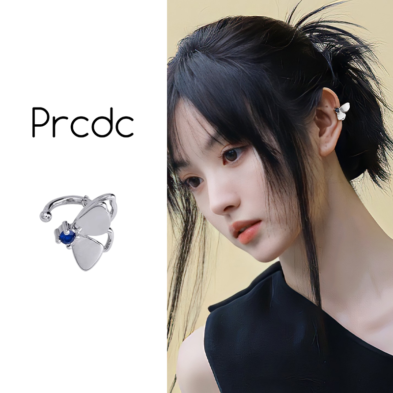 设计感蝴蝶耳夹气质优雅