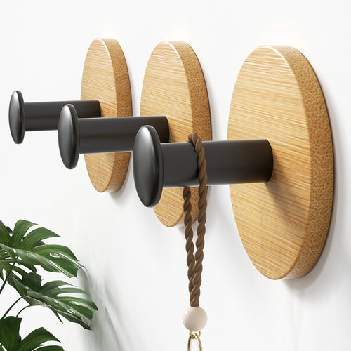 粘胶无痕贴衣帽钩门后钥匙墙壁挂