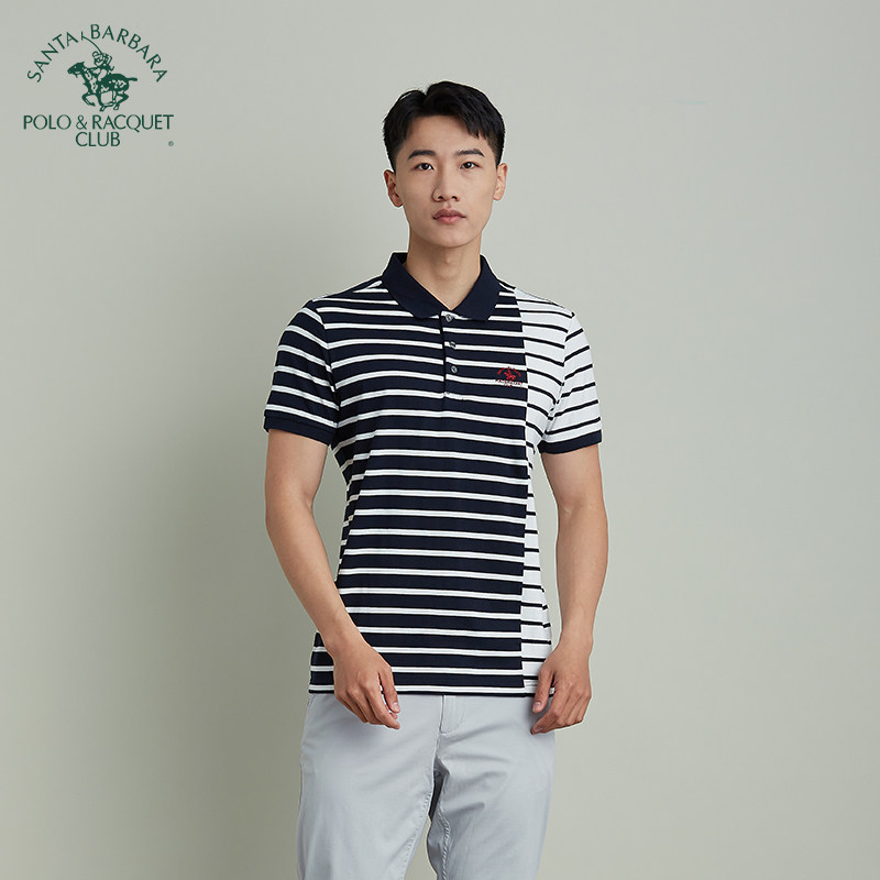 圣大保罗夏季短袖纯棉polo衫