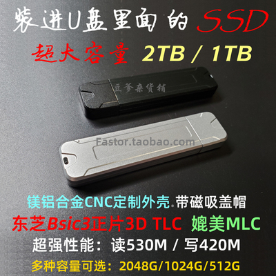 固态U盘满容量SM2258h优盘不掉速