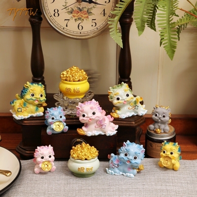 卡通招财貔貅汽车小件麒麟摆件