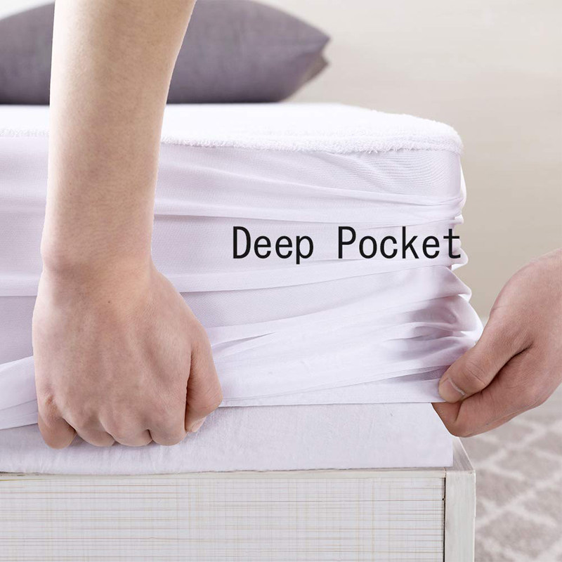 防水床笠隔尿床罩防滑床垫保护套酒店民宿白色全棉婴儿童透气床套