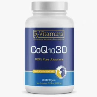 美国Rx Vitamins Q10 猫狗心脏通用辅酶Q10护心补充