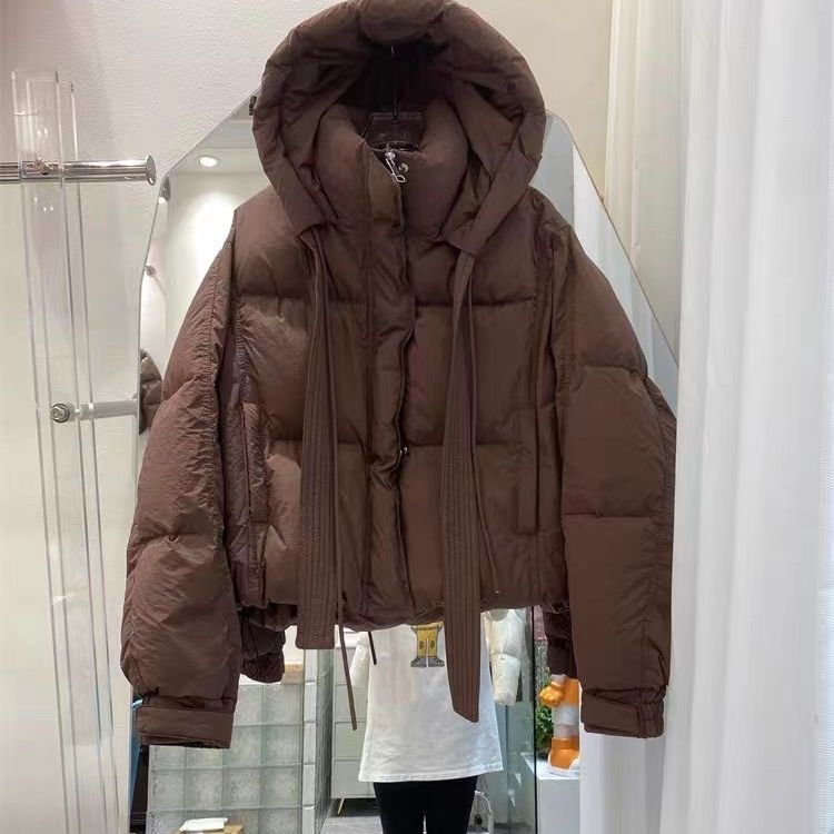 2025冬反季新款棉服女超短款棉衣/棉服