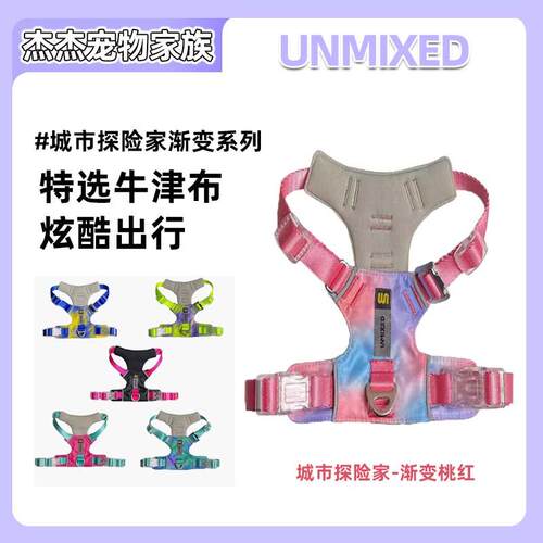渐变泰迪柯基防水遛狗绳