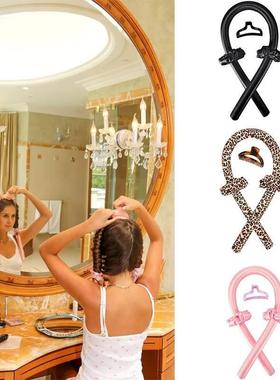 Woman Heatless Curling Rod Heatless Hair Curls Headband