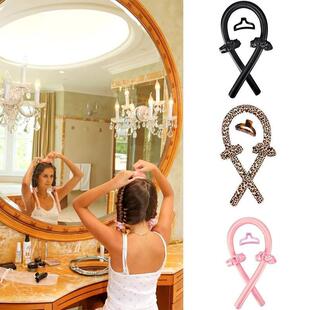 Woman Heatless Curling Rod Heatless Hair Curls Headband