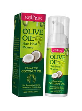 Olive Oil Hair Styling Mousse Curly Hair Styling