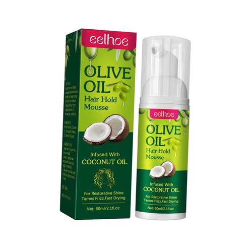 Olive Oil Hair Styling Mousse Curly Hair Styling