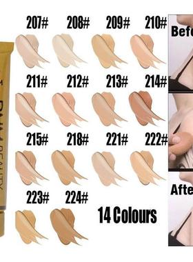 14Color Concealer Liquid Foundation Cream Cover Tattoo Acne