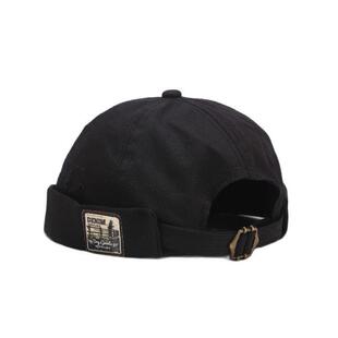 Vintage Docker Cap Brimless Hat Breathable Beanie Hats Cotto