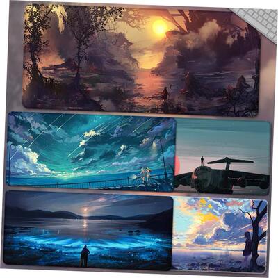 Large Gaming Mousepad Art Strata Liquid Mouse Pad Compute Mo