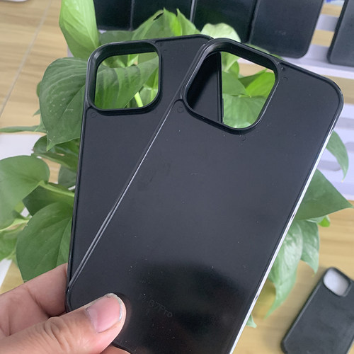适用于苹果17promax凹槽手机壳1mm手机壳素材壳diy手工皮具滴胶iPhone15/13mini/12max防滑纹加厚二合一8plus