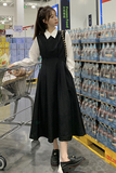 【现货】2026春装新款两件套高腰显瘦连衣裙2C166-3035P155控218，女装连衣裙，2C166