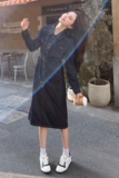 牛仔连衣裙女秋装法式复古衬衫长裙2C166-6021P135K188，女装连衣裙，维壹