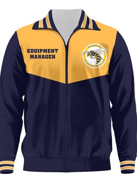 美剧周边 yellowjacket黄蜂数码印花夹克外套