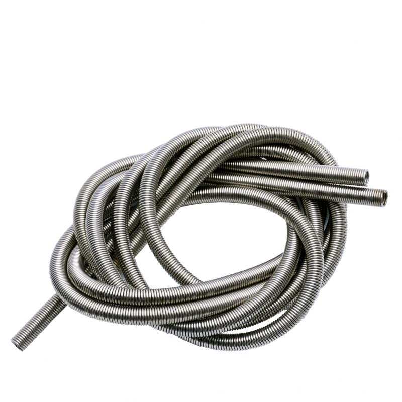 304不锈钢长拉簧伸力弹簧护管保护套汽油压水管护套1米挂树牌定做