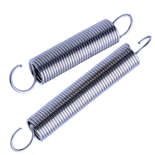 现货400毫米长304不锈钢拉簧拉力拉伸弹簧双圈闭口圆环开口钩拉簧