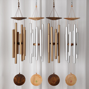 音乐和音8管风铃典藏元素风铃和弦风铃金属风铃礼物家居风铃挂饰