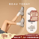 女款 春季 浅灰色休闲运动鞋 BeauToday厚底增高老爹鞋 透气女鞋 子