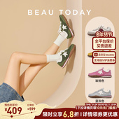 女新款 女款 软底运动鞋 BeauToday复古德训鞋 阿甘鞋 轻便休闲鞋 板鞋