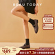 芭蕾舞鞋 BeauToday唐顿庄园复古乐福鞋 女真皮玛丽珍女平底丁字鞋