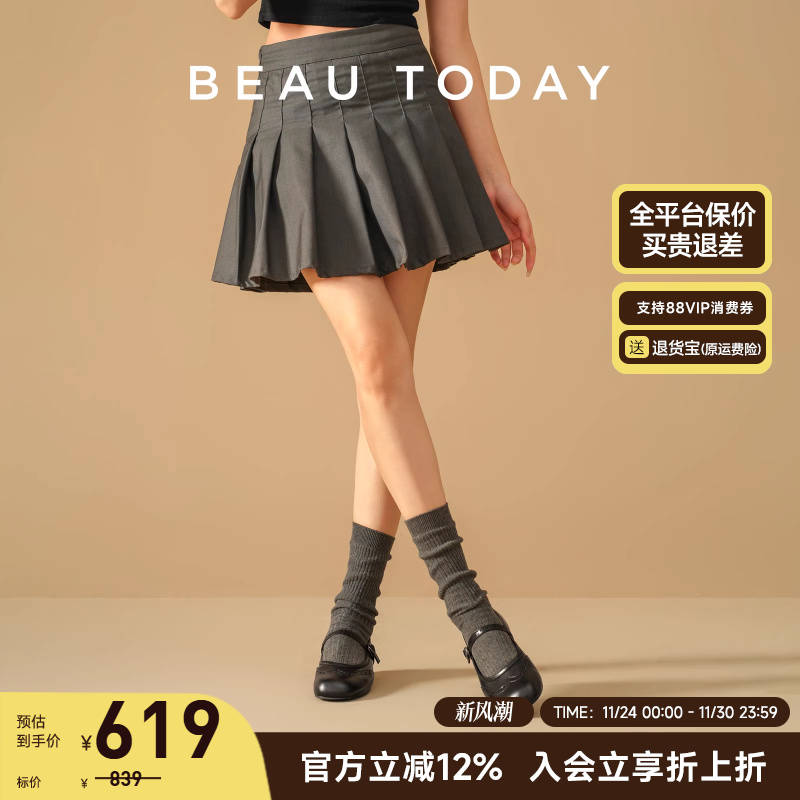 Beautoday复古玛丽珍鞋女款新款