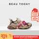 女款 2026春季 新款 BeauToday厚底老爹鞋 巨好看不累脚休闲运动鞋 子