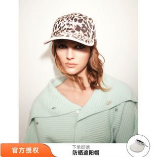 灰粉野豹豹纹款 刺绣棒球帽大帽檐帽子百搭 26春夏新款 tokokkino