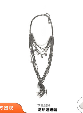 tokokkino 26夏季新款「叛银」做旧烧银项链精致长项链锁骨链百搭