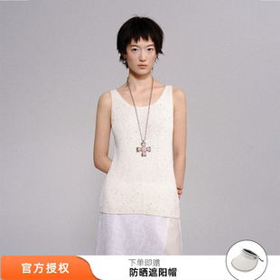 tokokkino 黄杨木彩石项链西柚十字架项链百搭锁骨链 2026年新款