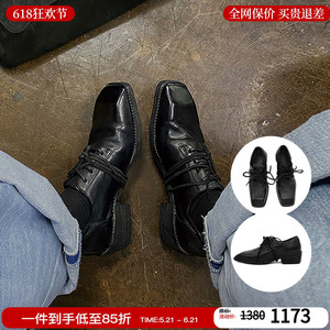 AFFLATUS3系带真皮单鞋M星店