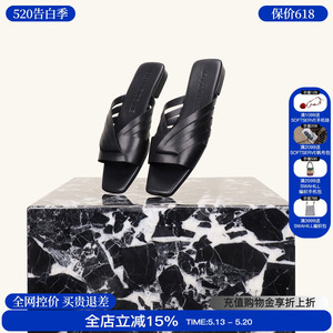nomorelie薄底简约直述拖鞋