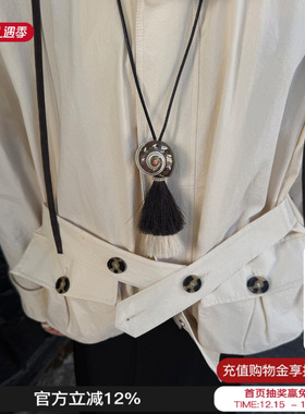 hot holy heart 25秋冬新款猫眼贝壳马毛项链M星店