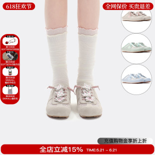 TRAPAR WAVES 2026新款休闲网面德训鞋一脚蹬休闲包头半拖鞋女