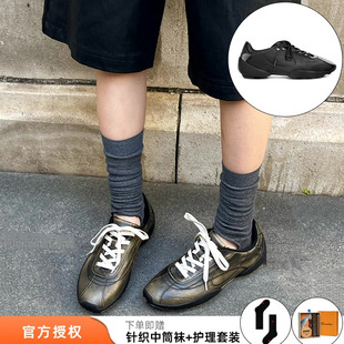 DYMONLATRY 流線型足球薄底鞋 系帶運動休閑鞋 百搭M星店 25春夏新款