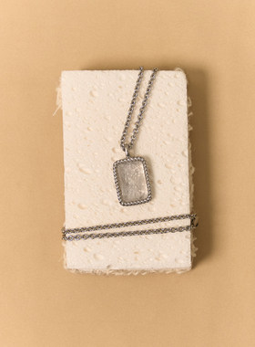 SOULHUG原创设计复古方糖项链